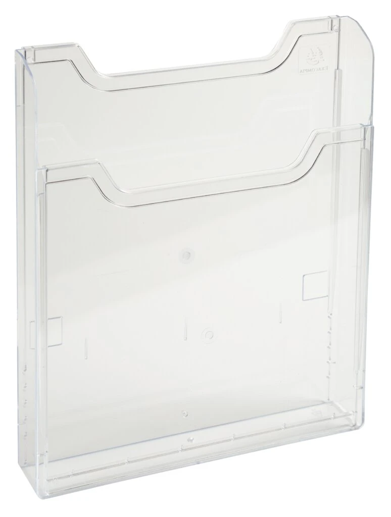 EXACOMPTA Wand-Prospekthalter, A5 hoch, 1 Fach, glasklar (EAN: 9002493109223)
