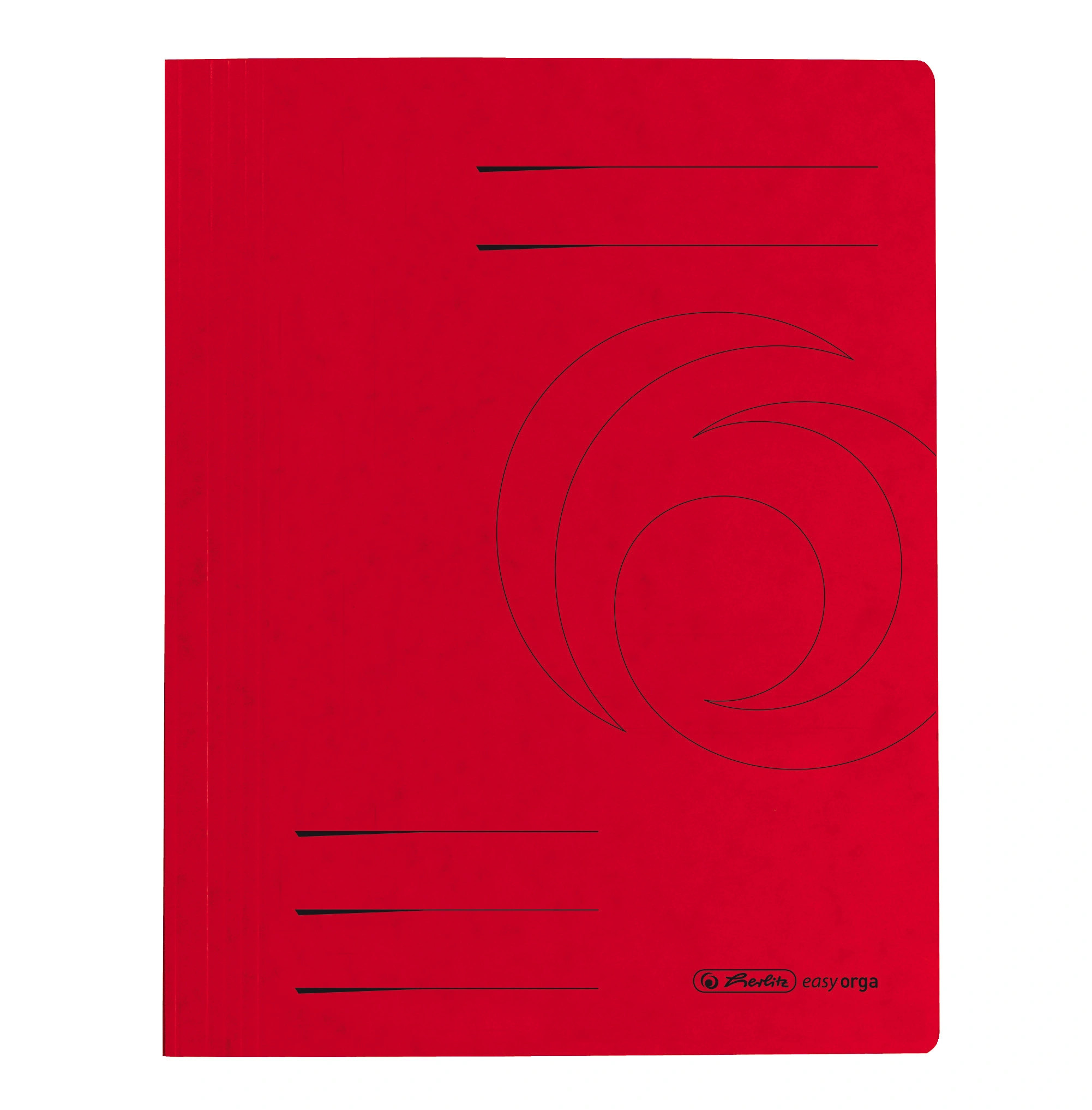 herlitz Schnellhefter easyorga, A4, Karton, rot (EAN: 4008110399171)