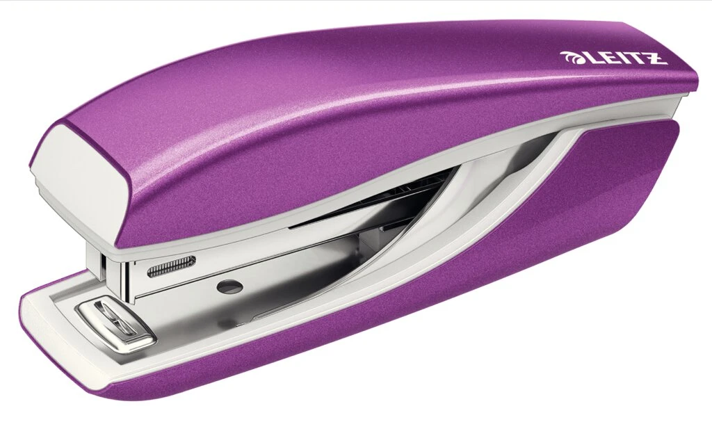 LEITZ Mini-Heftgerät NeXXt WOW 5528, violett, im Karton (EAN: 4002432103232)