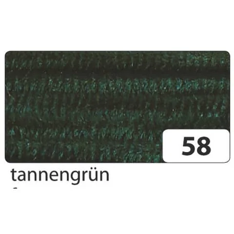 folia Chenilledraht (Pfeifenputzer), tannengrün (EAN: 4001868780581)