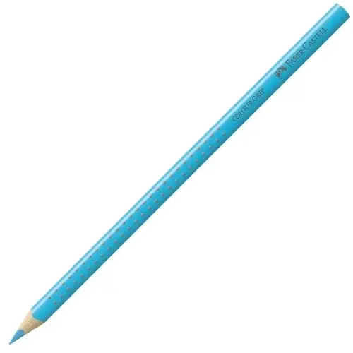 FABER-CASTELL Dreikant-Buntstift Colour GRIP, himmelblau (EAN: 4005401124474)