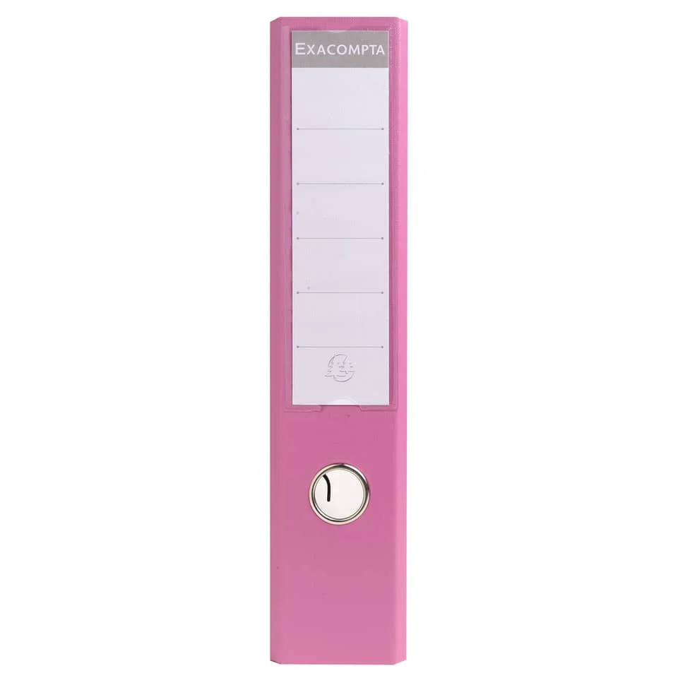 EXACOMPTA PVC-Ordner Premium, DIN A4, 70 mm, rosa (EAN: 3130630537557)