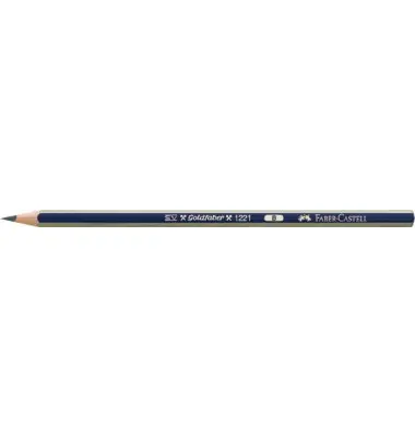 FABER-CASTELL Bleistift GOLDFABER, sechseckig, Härtegrad: B (EAN: 4005401125013)