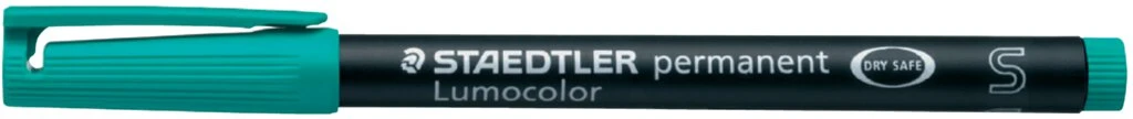 STAEDTLER Lumocolor Permanent-Marker 313S, grün (EAN: 4007817308738)