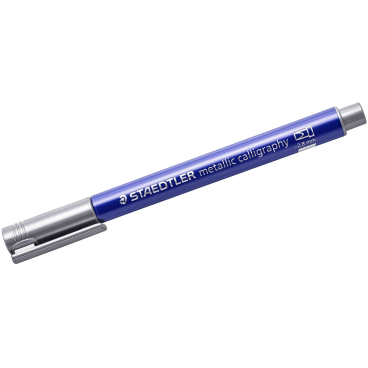 STAEDTLER Permanent-Marker metallic calligraphy, silber (EAN: 4007817076194)