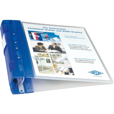 WEDO ERGOGRIP Präsentations-Ordner ICE, 56 mm, ICE-blau (EAN: 4003801037493)
