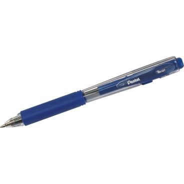 Pentel Druckkugelschreiber BK437, blau (EAN: 0072512196113)