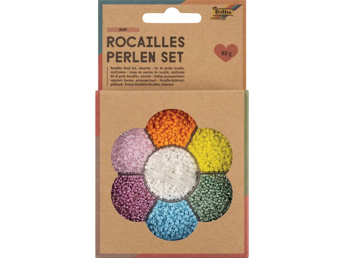 folia Rocailles-Perlen-Set BUNT (EAN: 4001868129373)