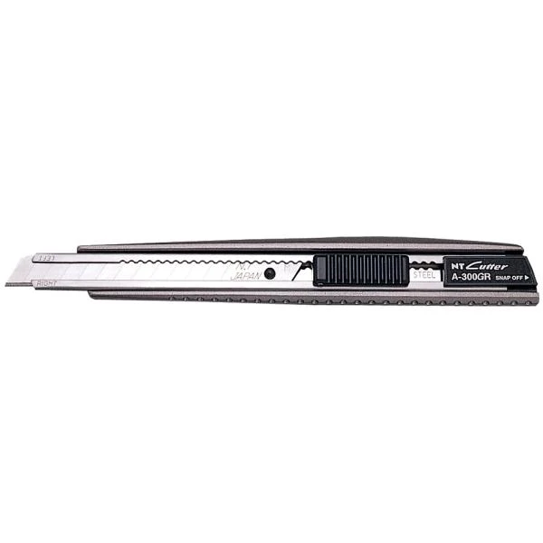 NT Cutter A-300GRP, Aluminium-Gehäuse, anthrazit (EAN: 4904011010767)