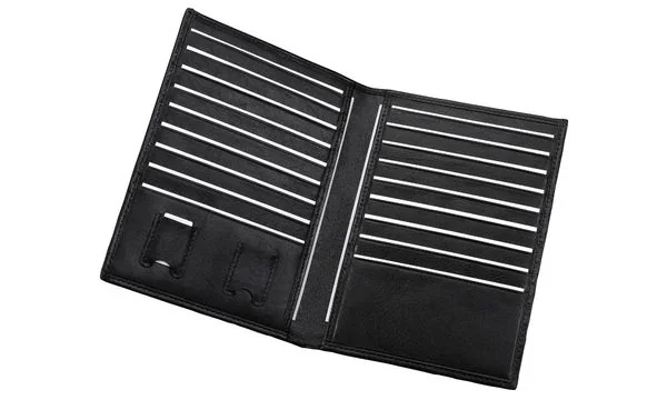 Alassio Visitenkarten-/Kreditkarten-Etui, Leder, schwarz (EAN: 4021068420049)