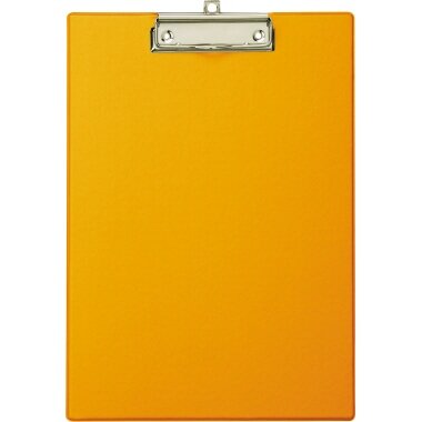 MAUL Klemmbrett, DIN A4, mit Folienüberzug, orange (EAN: 4002390064675)