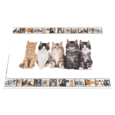HERMA Schreibunterlage "Katzen", (B)550 x (H)350 mm (EAN: 4008705193795)