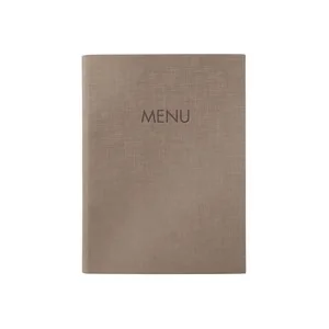 sigel Speisekarten-Mappe MENU, DIN A5, beige (EAN: 4004360784859)