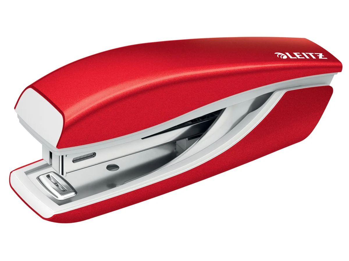 LEITZ Mini-Heftgerät NeXXt WOW 5528, rot, im Karton (EAN: 4002432135486)