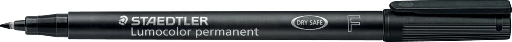 STAEDTLER Lumocolor Permanent-Marker 318F, schwarz (EAN: 4007817304563)