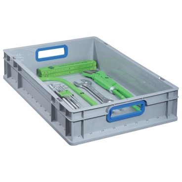 allit Transportbehälter ProfiPlus EuroBox 612, grau/blau (EAN: 4005187567601)