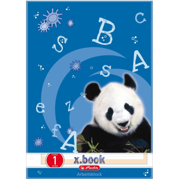 herlitz Arbeitsblock x.book, DIN A4, Lineatur 1 (EAN: 4008110215013)
