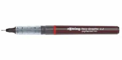 rotring Tikky Graphic Faserschreiber, Strichstärke 0,3 mm (EAN: 3501170814758)