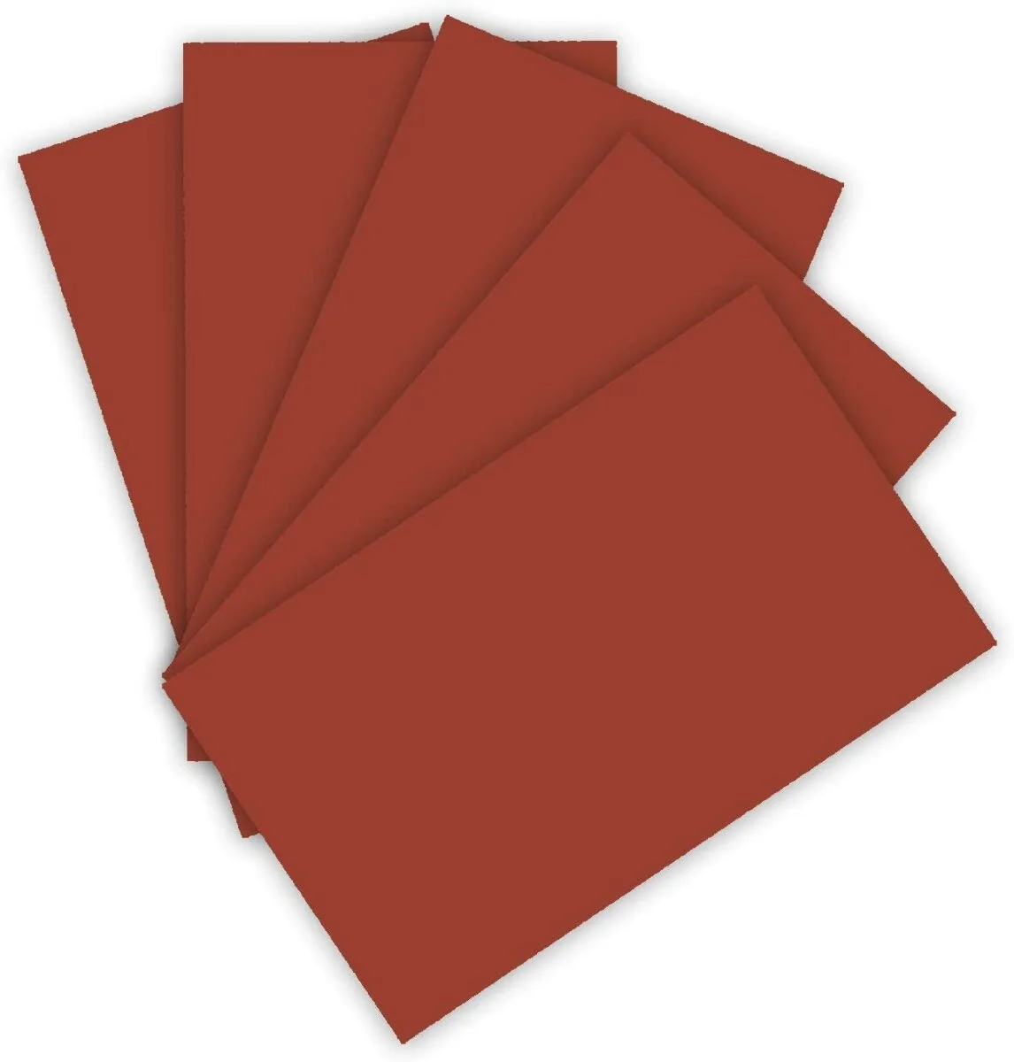 folia Fotokarton, (B)500 x (H)700 mm, 300 g/qm, rotbraun (EAN: 4001868016390)