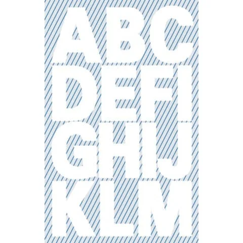 AVERY Zweckform Buchstaben-Etiketten, Buchstaben A-Z, weiß (EAN: 4004182037867)