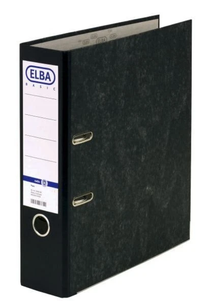 ELBA Ordner smart Original, Rückenbreite: 80 mm, schwarz (EAN: 4002030137820)