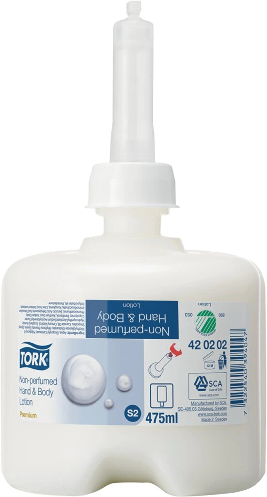 TORK Hand- & Body-Lotion, 475 ml (EAN: 7322540394047)