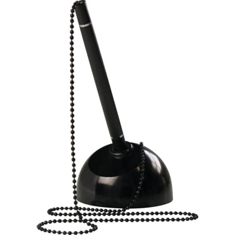 helit Kugelschreiber-Ständer "the heavy base", schwarz (EAN: 4012086043624)