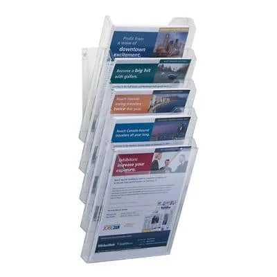DURABLE Prospekthalter COMBIBOXX A4 set XL, transparent (EAN: 4005546803494)