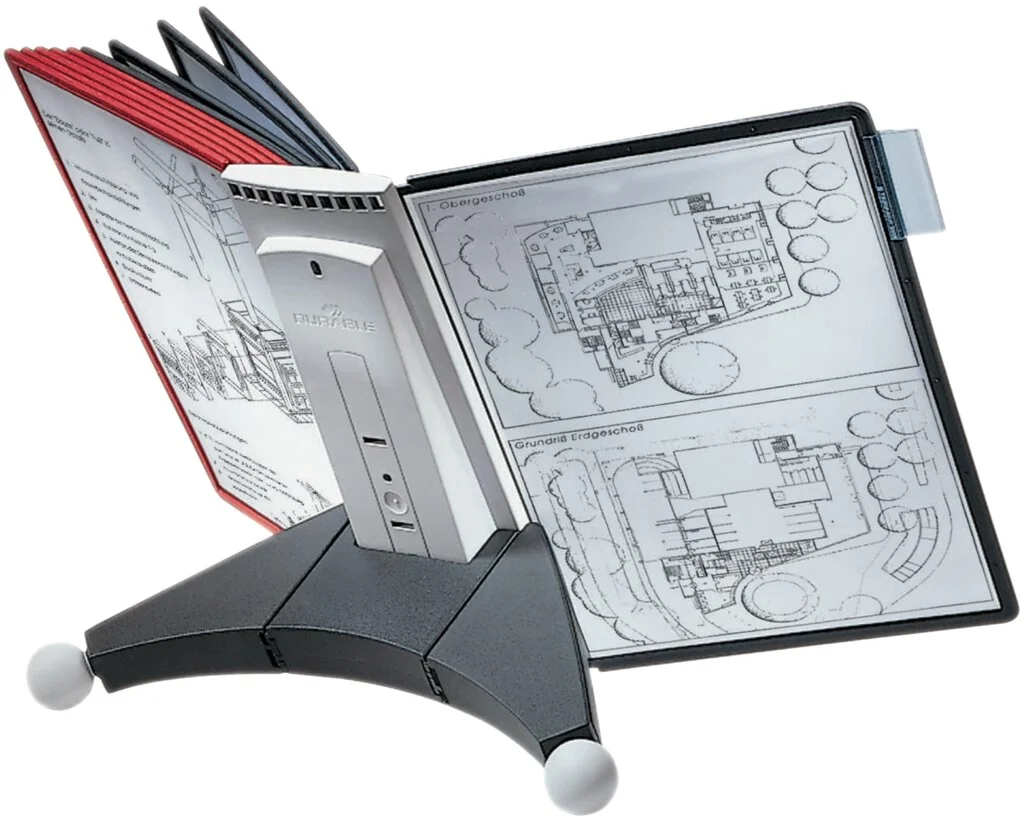 DURABLE Display-System SHERPA table 10, Komplett-Set (EAN: 4005546501680)