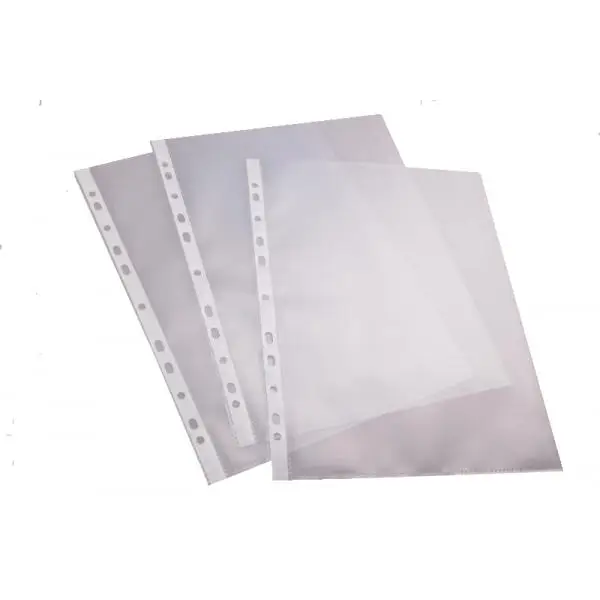 proOFFICE Prospekthülle, DIN A4, PP-Folie, genarbt, weiss (EAN: 8595033200760)