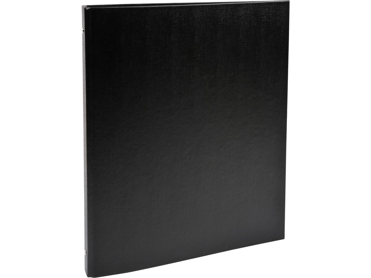 EXACOMPTA Ringbuch, PP, 4-Ring-Mechanik, DIN A4, schwarz (EAN: 3130639511510)
