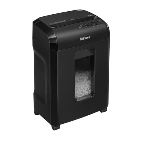 Fellowes Aktenvernichter Powershred 10M, schwarz, Partikel (EAN: 0043859743537)