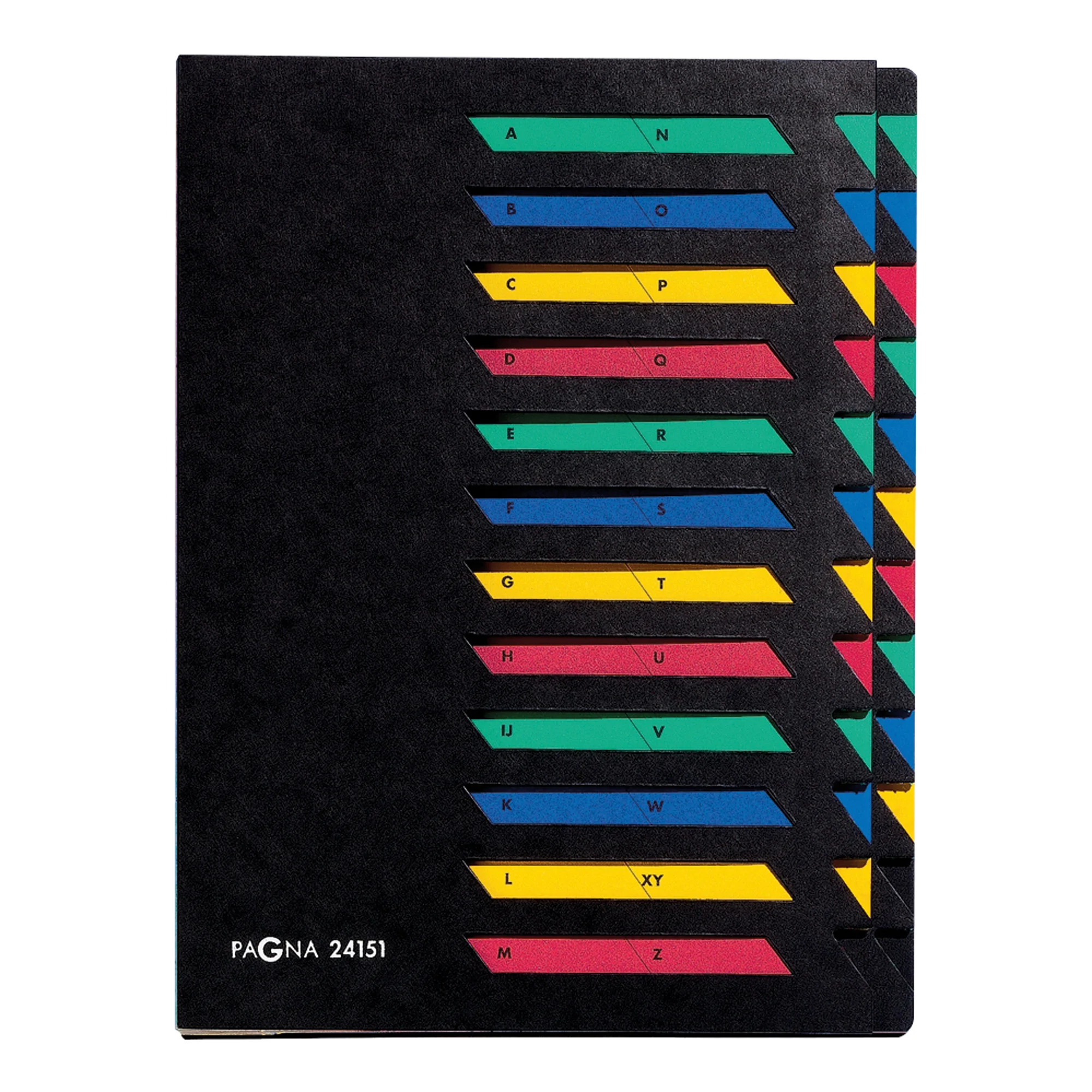PAGNA Ordnungsmappe DESKORGANIZER A-Z, 24 Fächer, schwarz (EAN: 4013951005273)