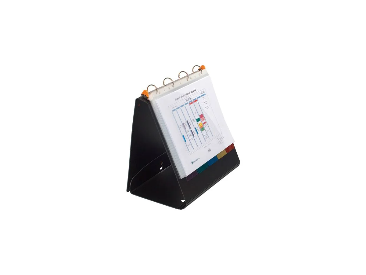 EXACOMPTA Tisch-Flipchart EXASHOW, A4 quer, PP, schwarz (EAN: 3130630560340)