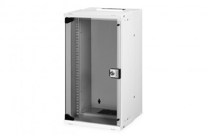 DIGITUS 10" Wandgehäuse SOHO PRO, (B)315 x (T)300 mm, 12HE (EAN: 4016032493662)