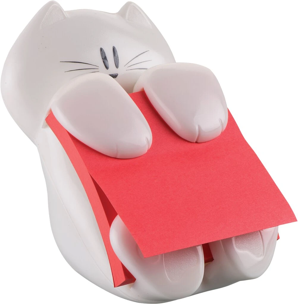 Post-it Z-Notes Spender "Katze", weiß, bestückt (EAN: 4891203052615)