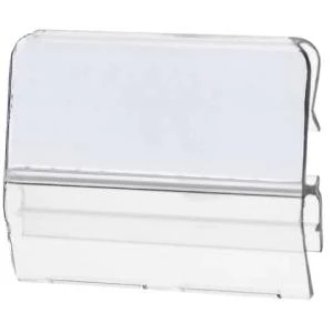 HAN Sichtreiter für Stützplatten, 35 mm breit, transparent (EAN: 4012473900110)