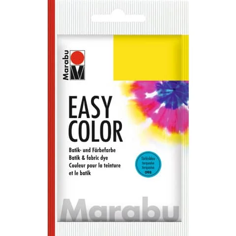 Marabu Batik- und Färbefarbe "EasyColor", 25 g, türkisblau (EAN: 4007751011169)