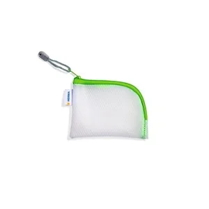 HERMA Reißverschlusstasche "Mesh Bags", DIN A7, grün (EAN: 4008705202510)