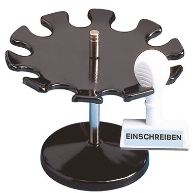 MAUL Runder Stempelträger 10-fach, schwarz, (51010-90) (EAN: 4002390002806)