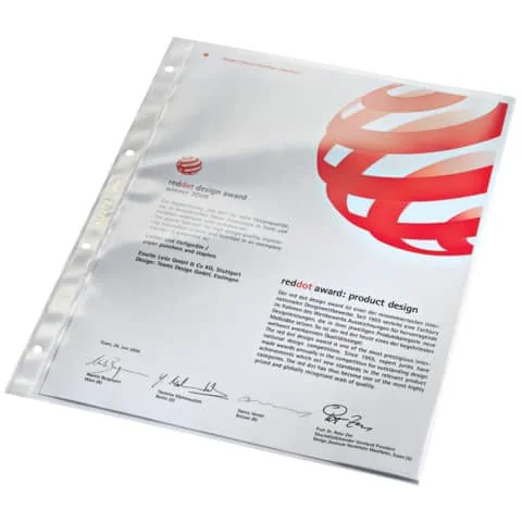LEITZ Prospekthülle Super Premium, A4, PVC, glasklar, 0,08mm (EAN: 4002432310098)