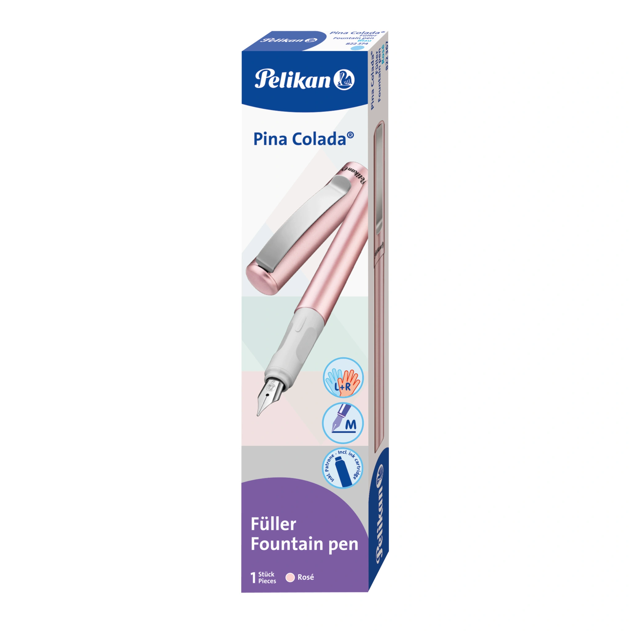 Pelikan Füllhalter Pina Colada, rosé-metallic (EAN: 4012700822369)