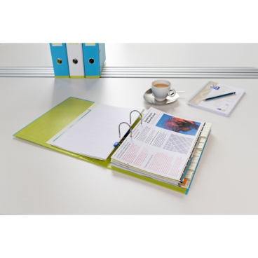 Oxford Ordner myColour, Rückenbreite: 80 mm, hellblau/grün (EAN: 4002030165953)