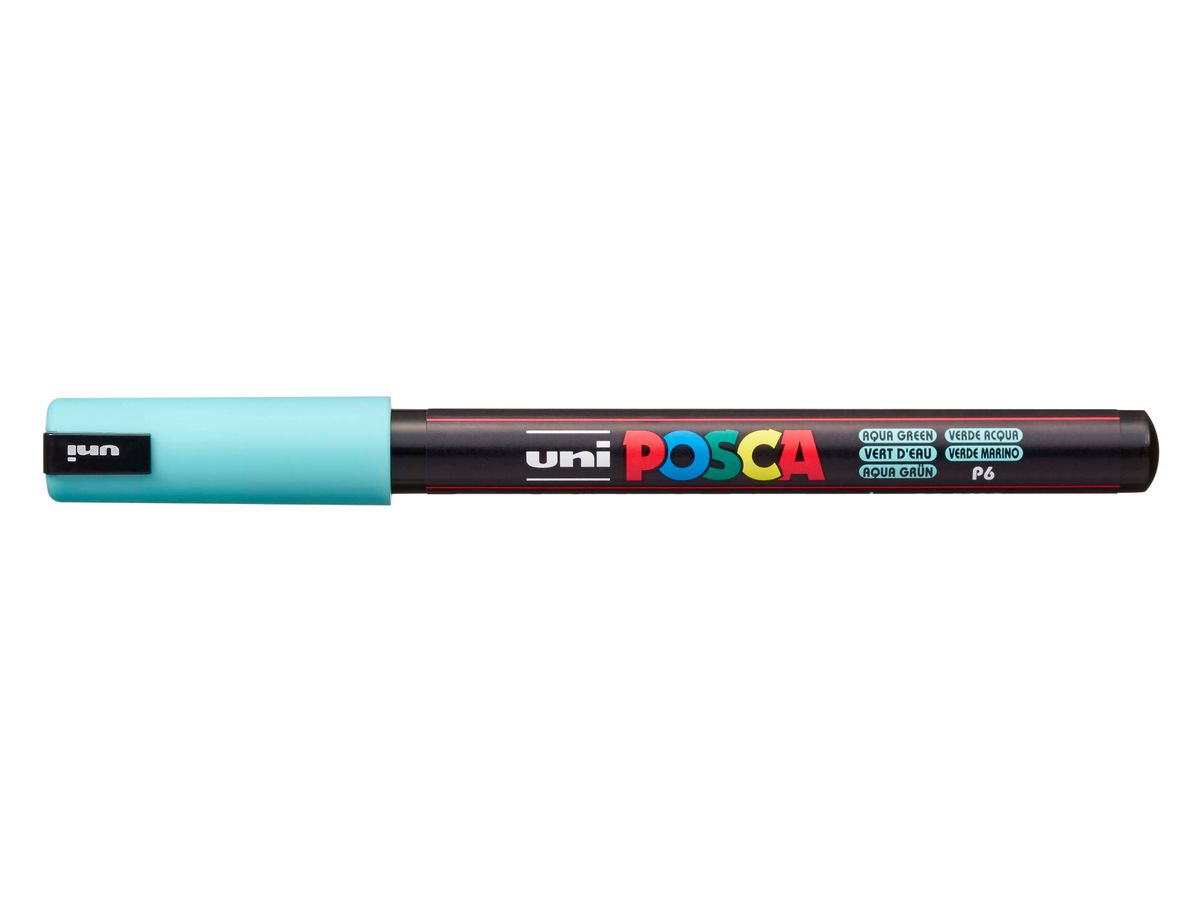 POSCA Pigmentmarker PC-1MR, aqua grün (EAN: 4902778249420)