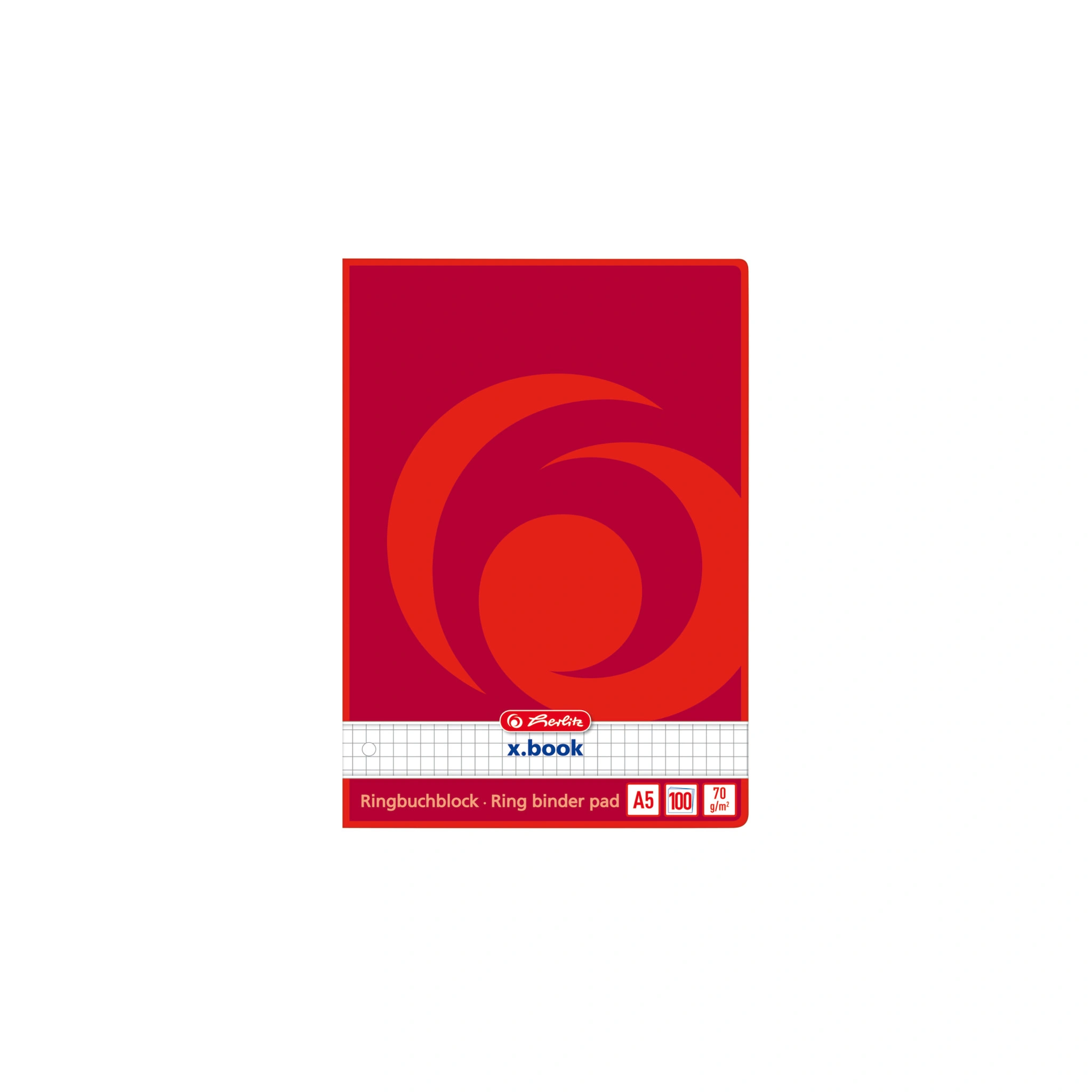 herlitz Ringbuchblock DIN A5, 100 Blatt, kariert (EAN: 4008110311531)