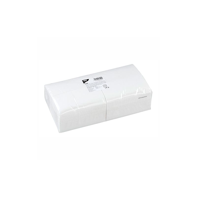 PAPSTAR Bistro-Servietten, 330 x 330 mm, 2-lagig, weiß (EAN: 4002911179994)