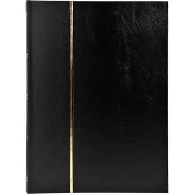 EXACOMPTA Briefmarkenalbum, 225 x 305 mm, schwarz, 48 Seiten (EAN: 3130630261513)