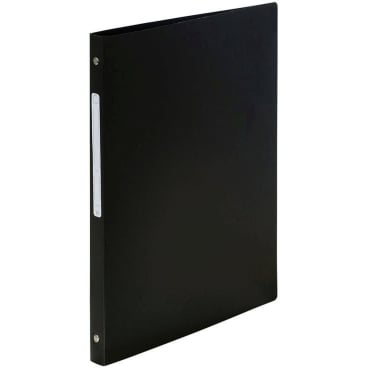 EXACOMPTA Ringbuch, PP, 4-Ring-Mechanik, DIN A4, schwarz (EAN: 3130630511915)