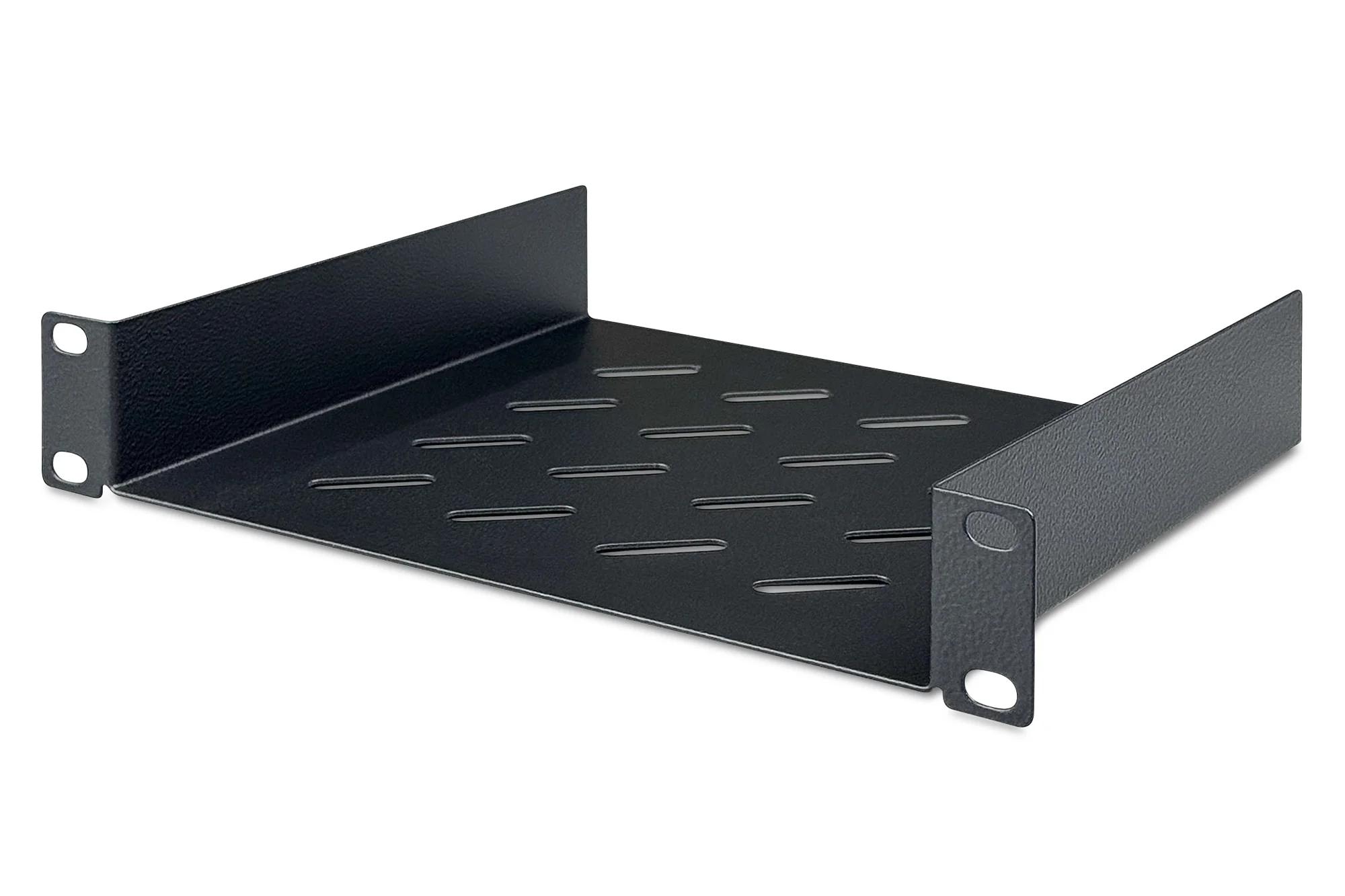 DIGITUS 10" Fachboden, 1 HE, Festeinbau, schwarz (EAN: 4016032474272)