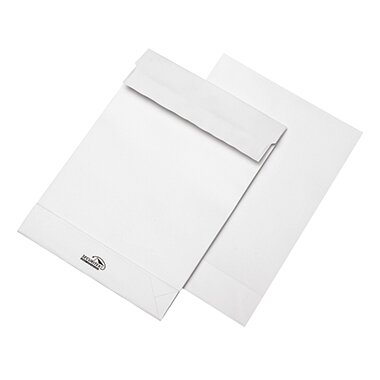SECURITEX Faltenversandtasche B4, ohne Fenster, weiß (EAN: 4003928899219)